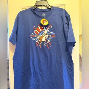 Buc-ees Navy Blue Patriotic T-shirt